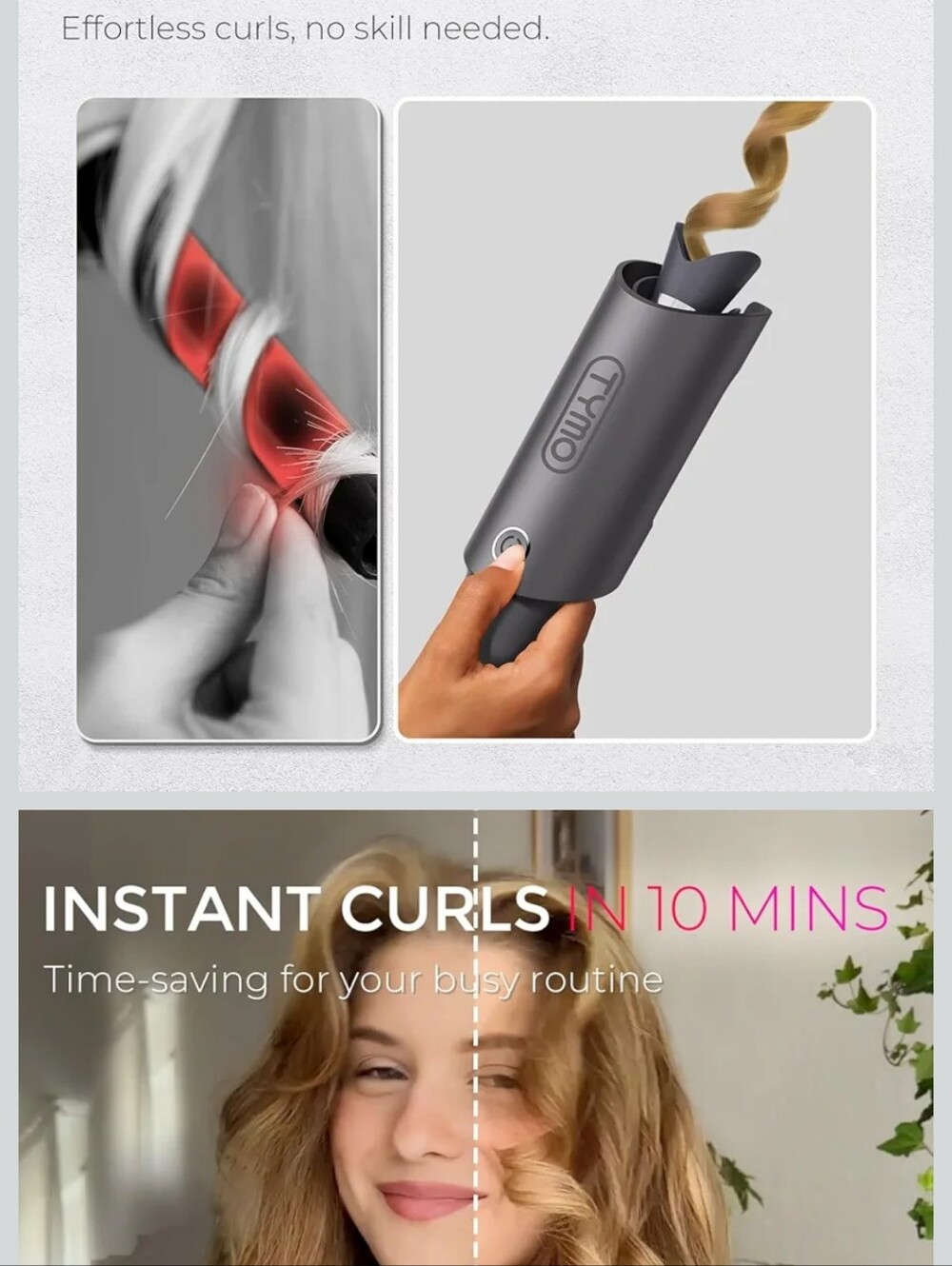 Tymo CurlPro Automatic Curling Iron - Picture 8 of 8